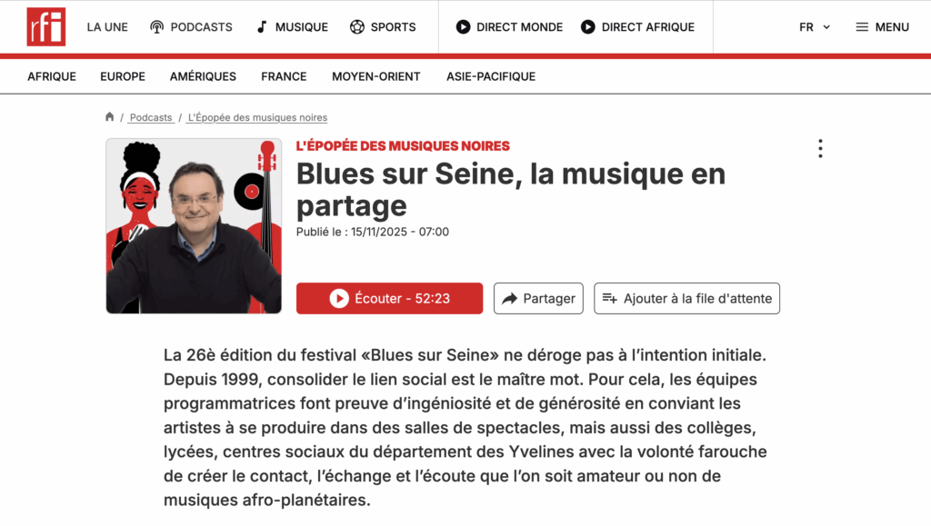 L'Épopée des musiques noires Par : Joe Farmer